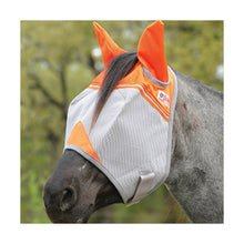 Load image into Gallery viewer, Fly Mask Cashel Orange
